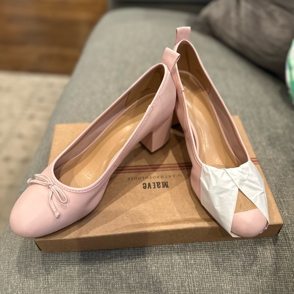 Maeve pink ballet heels. Size 9.5  purchased from anthropologie - Picture 2 of 5